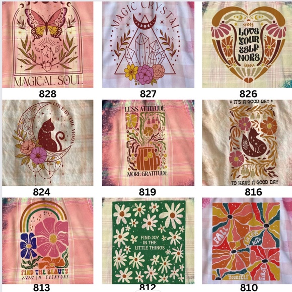 ❤️Custom Flannel Shirt Graphic❤️ - Picture 7 of 13